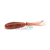 Dr.Fish 10pcs Soft Plastic Tail Worms 2.5''