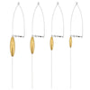 Dr.Fish 4pcs Bottom Bouncers for Walleye Rig