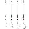 Dr.Fish 10pcs Pre-Tied Texas Rigs 1/8-3/8oz