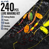 Dr.Fish 240pcs Walleye Rig Making Kit