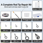 Dr.Fish 33pcs Rod Guide Repair Kit