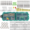 Dr.Fish 125pcs Fishing Rod and Reel Combo