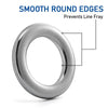 Dr.Fish 100pcs Solid Rings 44-897lb