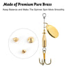 Dr.Fish Lot Conical Spinner Beads