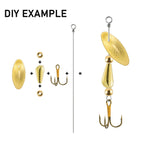 Dr.Fish 120pcs Spinner Making Kit
