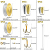 Dr.Fish 120pcs Spinner Making Kit
