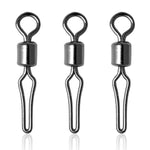 Dr.Fish 50pcs Drop Shot Swivels 42-132Lb