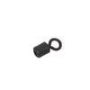 Dr.Fish 100pcs Half Rolling Swivels 70lb