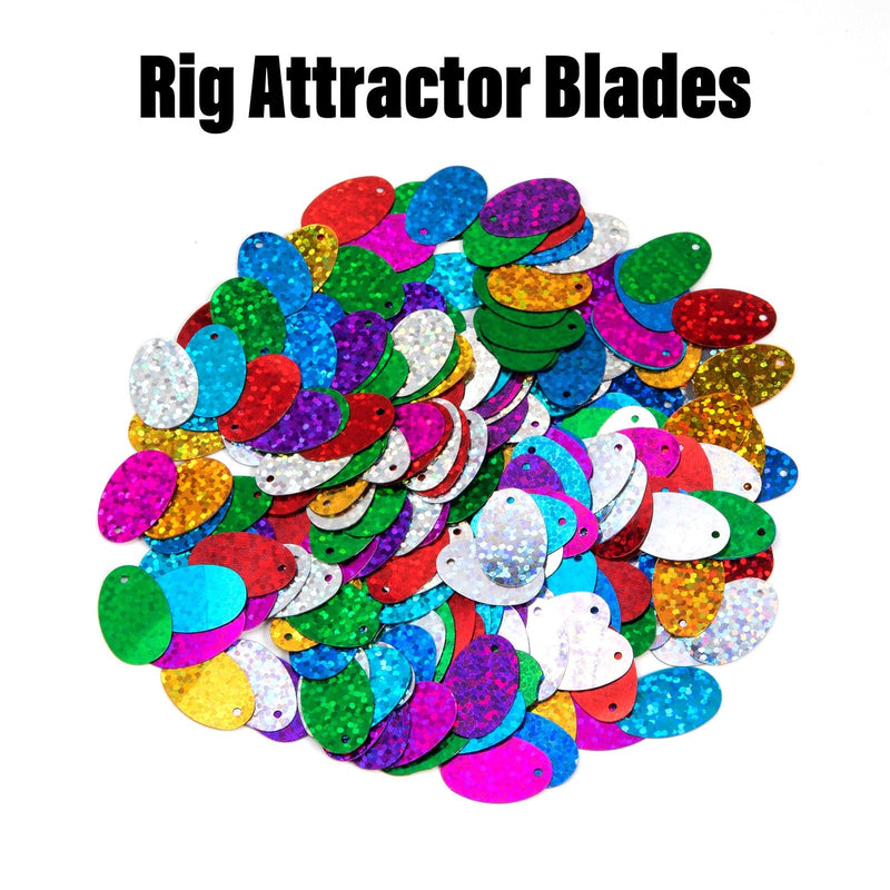 Dr.Fish 100pcs Attractor Blades for Rig