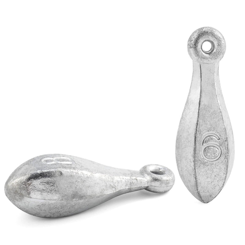 Dr.Fish 5pcs Bank Sinkers 1 to 8oz