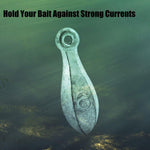 Dr.Fish 5pcs Bank Sinkers 1 to 8oz