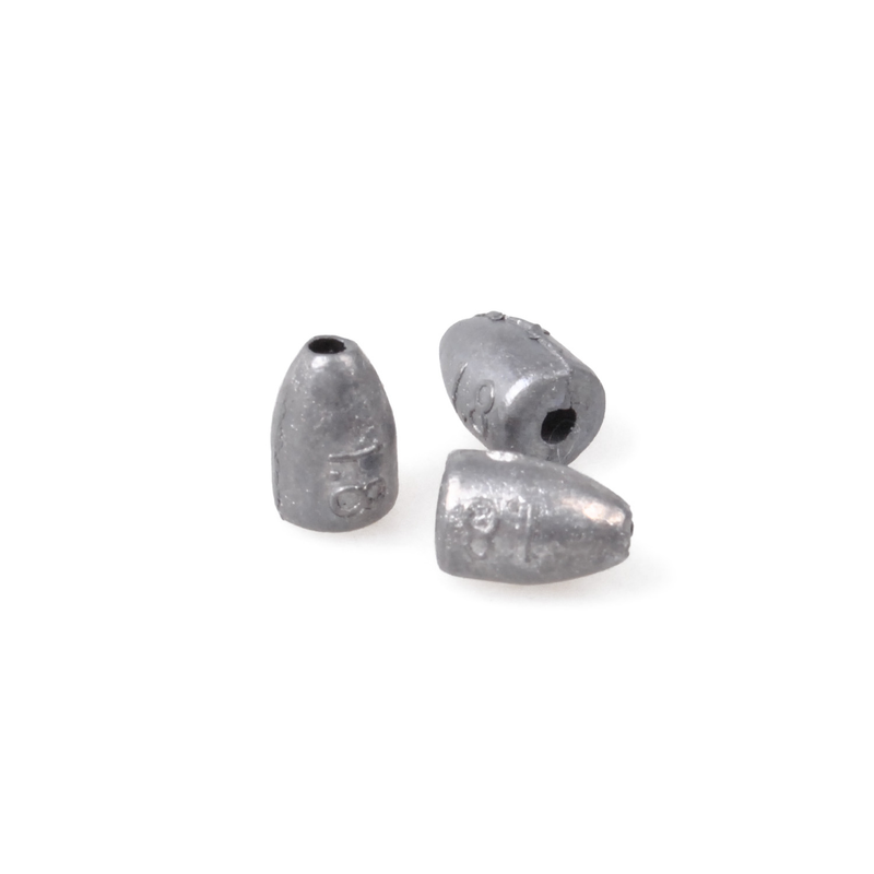 Dr.Fish Bullet Lead Weights 0.06 to 0.35oz