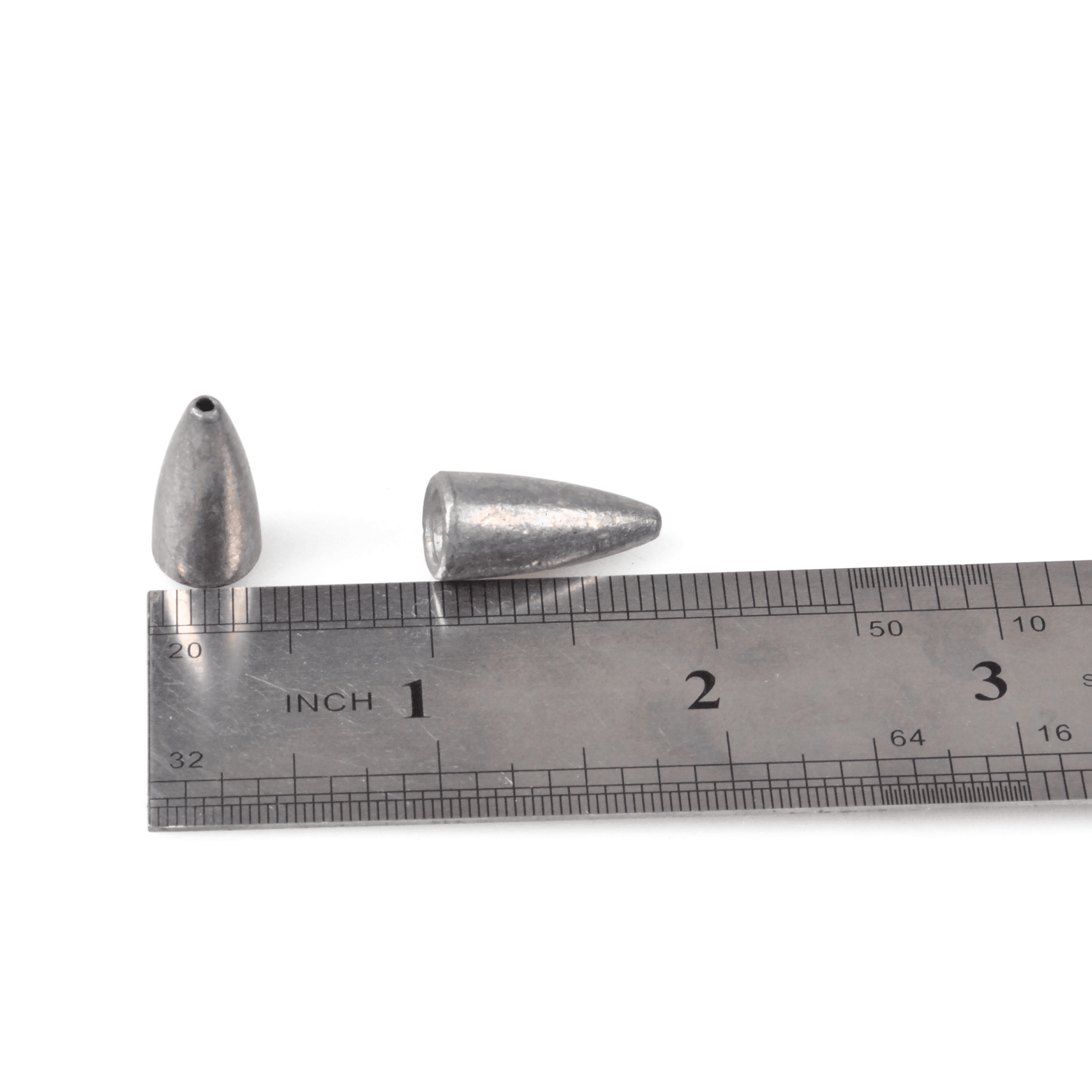 Weighted Worm Hooks Bullet Weights 1/8 Oz Worm Weight Black