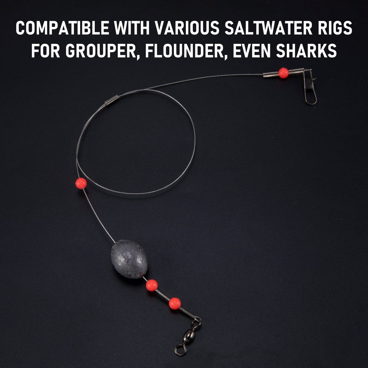 Dr.Fish Egg Sinkers Lead Weights 1/8 to 5oz