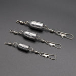 Dr.Fish Weighted Swivel Snap 3/10oz-1/2oz
