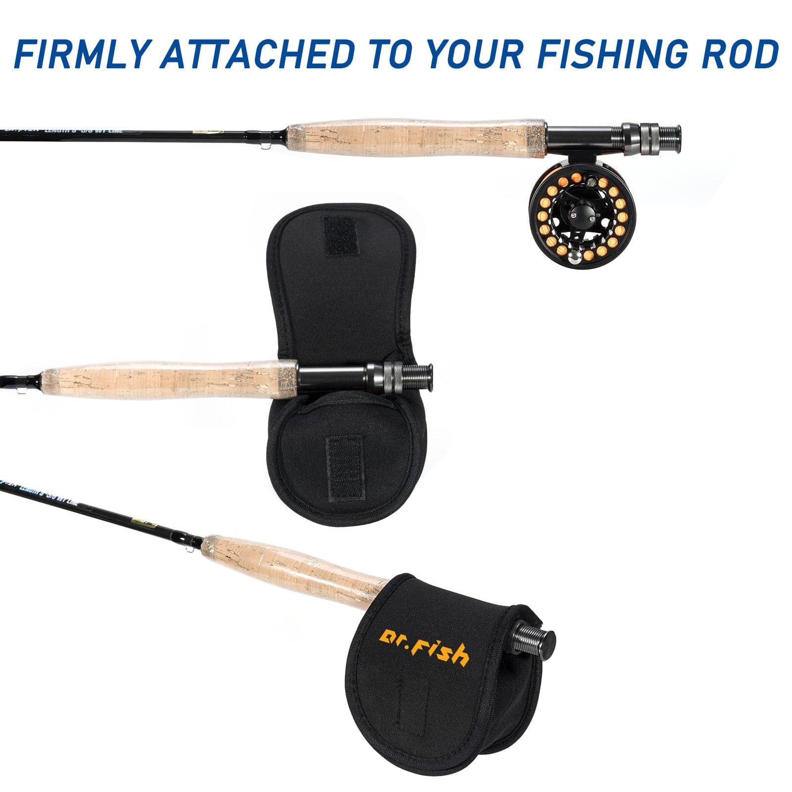Fly Fishing Reel Cover Soft Reel Protector Fly Reel Case Dr.Fish Dr