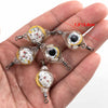 Dr.Fish 5pcs Round LED Fishing Lures Two Swivels