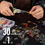 Dr.Fish 1410pcs Spinner Making Kit