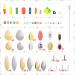 Dr.Fish 1410pcs Spinner Making Kit