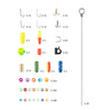 Dr.Fish 1410pcs Spinner Making Kit