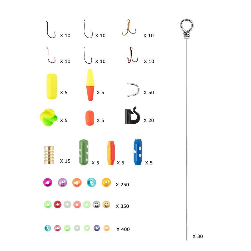 Dr.Fish 1410pcs Spinner Making Kit