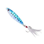 Dr.Fish 5pcs Long Casting Metal Jigs 0.35-2.12oz