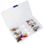 Dr.Fish 12pcs Inline Spinner Lures Kit - N2
