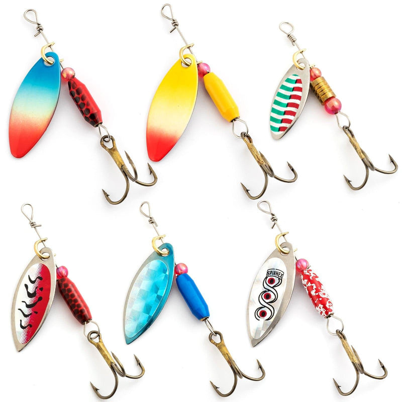 Dr.Fish Spinners and Weighted Shad Lures Kit - Dr.Fish Tackles