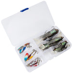 Dr.Fish Spinners and Weighted Shad Lures Kit