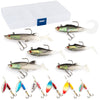 Dr.Fish Spinners and Weighted Shad Lures Kit