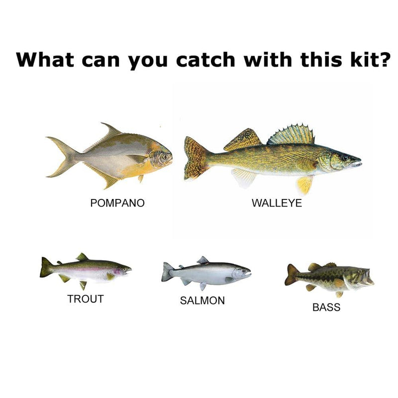 Dr.Fish 200pcs Inline Spinner Making Kit
