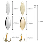 Dr.Fish 140pcs Spinner Making Kit - B5