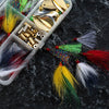 Dr.Fish 168pcs Rooster Tail Spinner Making Kit