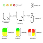 Dr.Fish 200pcs Pompano Rig Making Kit - E2