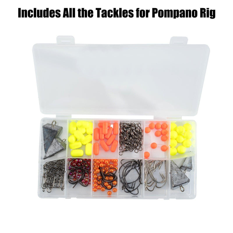 Dr.Fish 204pcs Pompano Rig Making Kit - E4