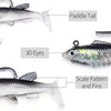 Dr.Fish 60pcs Spinners Spoons Hardbaits Kit