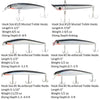 Dr.Fish 6pcs Minnow Lures Kit