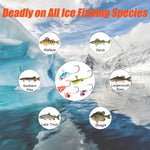 Dr.Fish Ice Fishing Jig Heads Kit