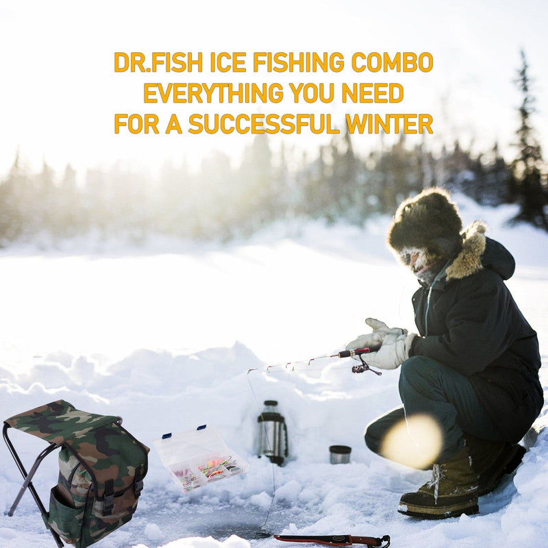 Dr.Fish 94pcs Ice Fishing Combo