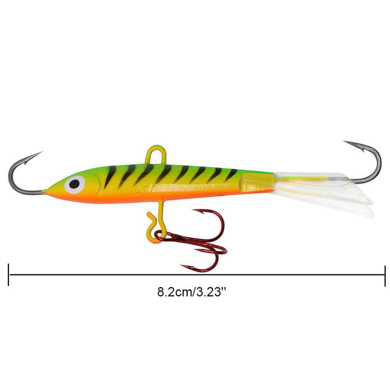 Dr.Fish 4pcs Ice Fishing Jigs 5/8oz