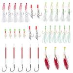 Dr.Fish Lot Mackerel Feather Rigs