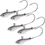 Dr.Fish 5pcs Ultra Minnow Jig Heads 0.59oz-1oz