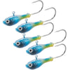 Dr.Fish 5pcs Ultra Minnow Jig Heads 0.59oz-1oz