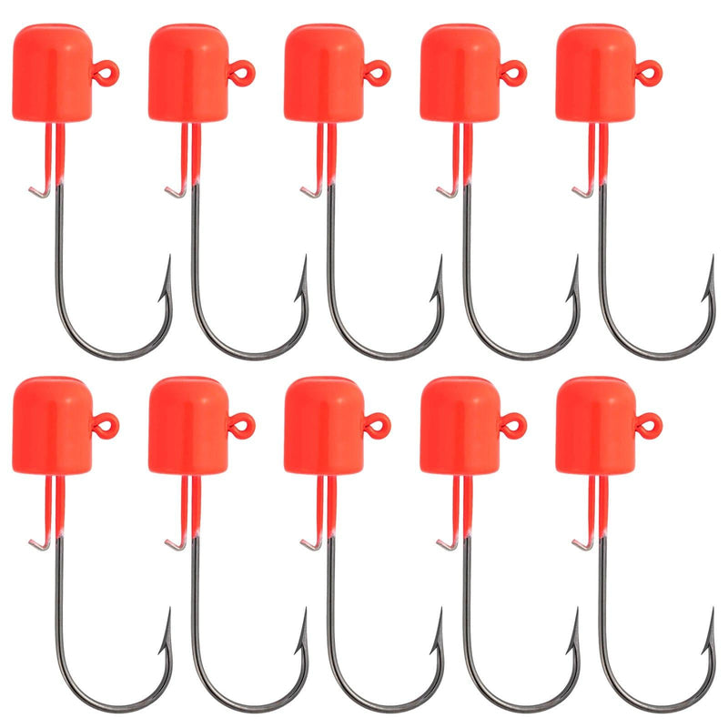 Dr.Fish Mushroom Worm Jig Heads 1/16oz-1/4oz - Dr.Fish Tackles