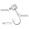 Dr.Fish Ned Rig Jig Heads 1/16-1/4oz