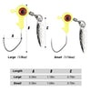 Dr.Fish Underspin Jig Heads 1/16oz 1/8oz