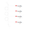 Dr.Fish 5/10 packs Mackerel Feathers Rigs
