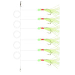 Dr.Fish 5/10 packs Mackerel Feathers Rigs