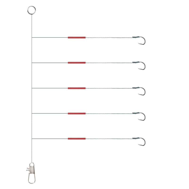 Dr.Fish 5/10 packs Mackerel Feathers Rigs