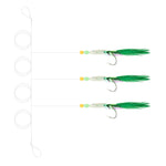 Dr.Fish 5/10 packs Mackerel Feathers Rigs